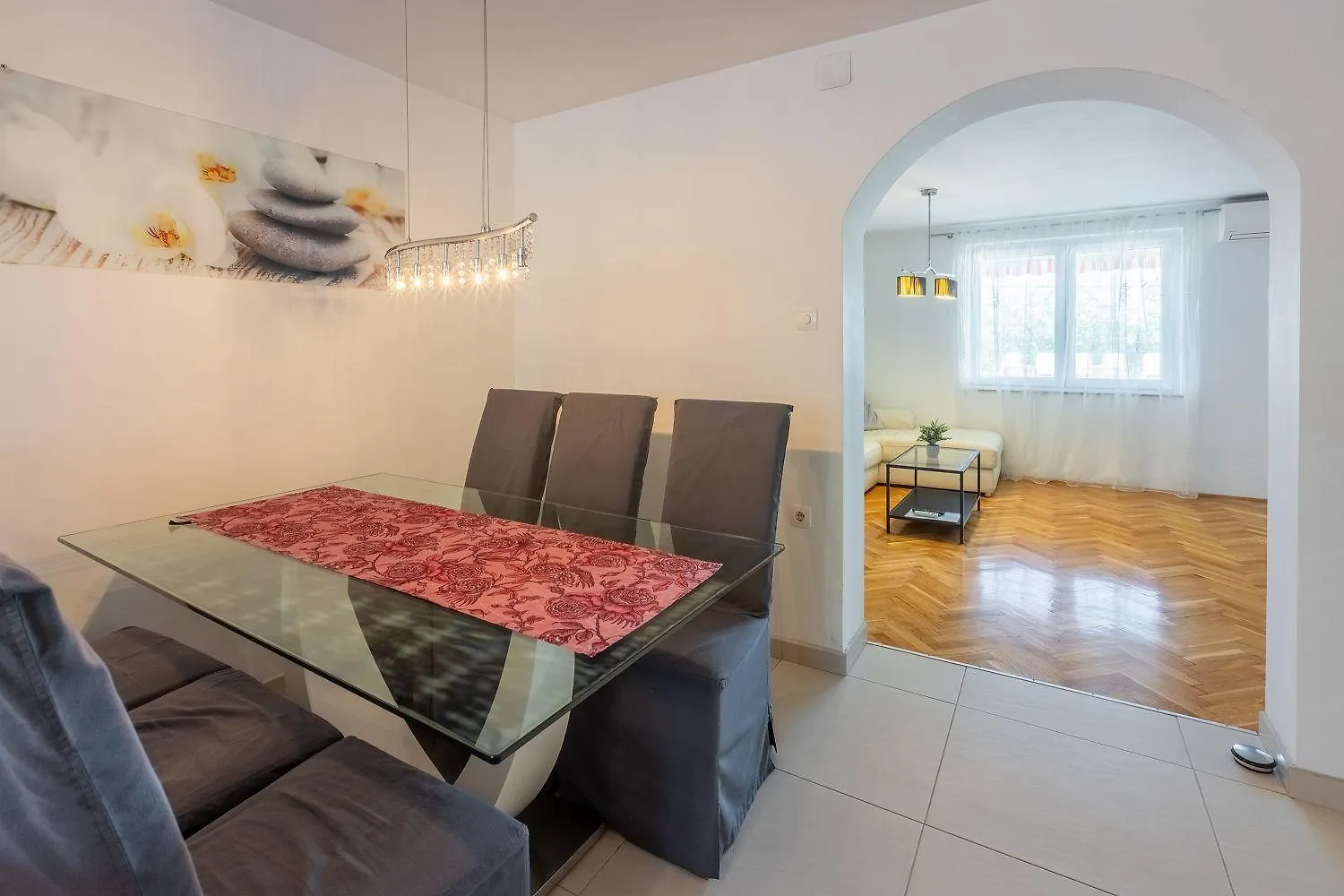 Herrliches Apartment Nur 600 Meter Zum Strand Mit Meerblick, Pool, Grill, Waschmaschine Crikvenica 0*,  Croatia