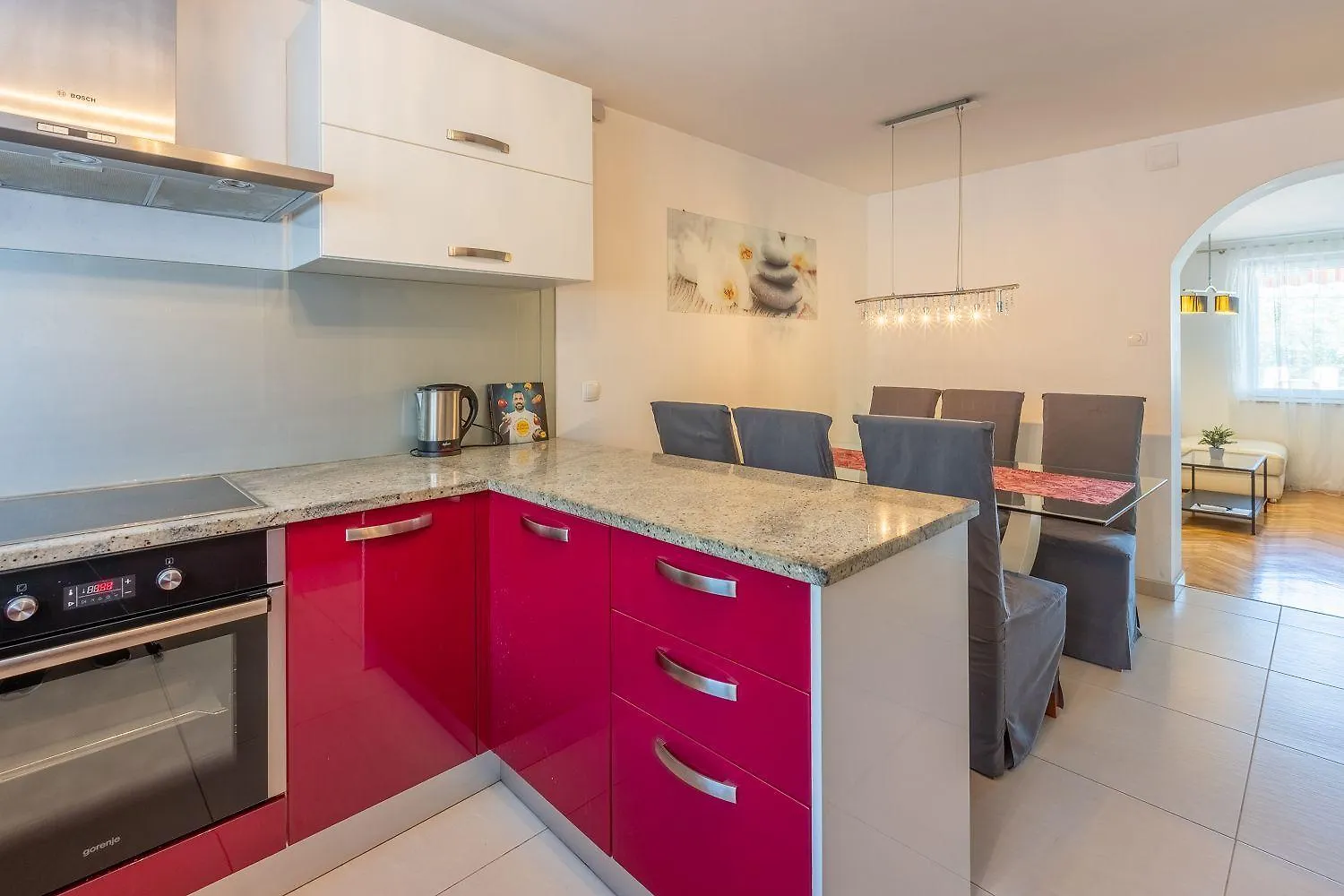 Herrliches Apartment Nur 600 Meter Zum Strand Mit Meerblick, Pool, Grill, Waschmaschine Crikvenica 0*,  Croatia